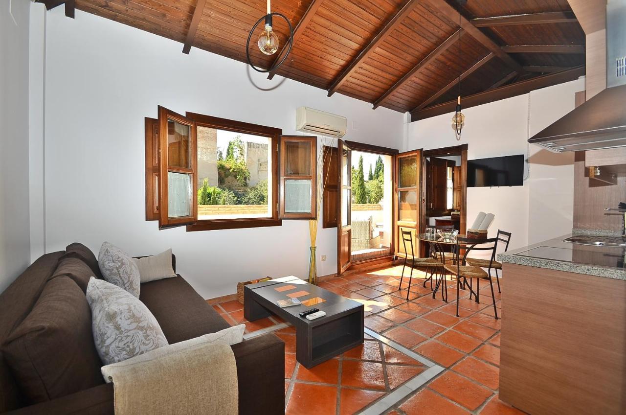 Loft Dar Al- Horra , Terraza, Parking & Vistas Villa Granada Ngoại thất bức ảnh