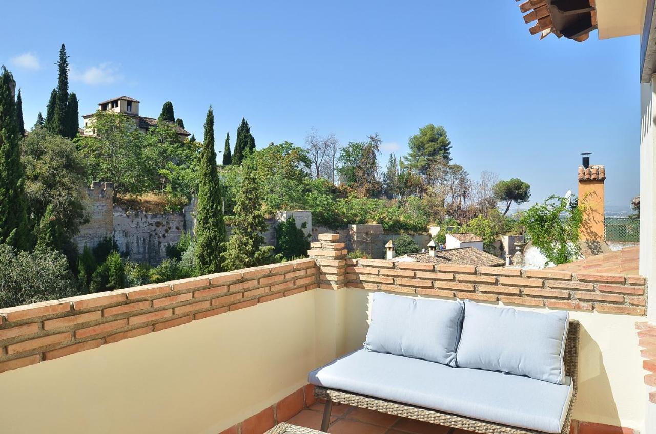 Loft Dar Al- Horra , Terraza, Parking & Vistas Villa Granada Ngoại thất bức ảnh